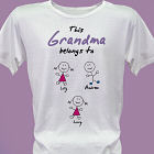 Belongs To... Personalized Scoop Neck T-Shirt